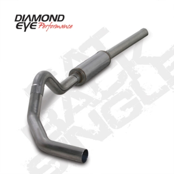 Picture of Diamond Eye KIT 4in Catback Single SS: 2004-5-2007-5 DODGE CUMMINS 600