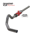 Picture of Diamond Eye KIT 4in Catback MFLR RPLCMENT PIPE Single SS: 2004-5-2007-5 DODGE CUMMINS 600