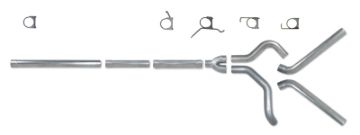 Picture of Diamond Eye KIT 4in Catback MFLR RPLCMENT PIPE DUAL AL: 2004-5-2007-5 DODGE CUMMINS 600