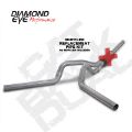 Picture of Diamond Eye KIT 4in Catback MFLR RPLCMENT PIPE DUAL AL: 2004-5-2007-5 DODGE CUMMINS 600