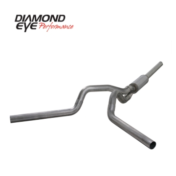 Picture of Diamond Eye KIT 4in Catback DUAL SS: 2004-5-2007-5 DODGE CUMMINS 600