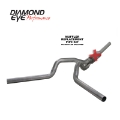 Picture of Diamond Eye KIT 4in Catback MFLR RPLCMENT PIPE DUAL SS: 2004-5-2007-5 DODGE CUMMINS 600