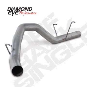 Picture of Diamond Eye KIT 4in DPF-BACK Single AL: DODGE 6-7L 2500 2014 LONG BOX ONLY
