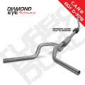Picture of Diamond Eye KIT 4in Turbo Back DUAL AL: 94-97 FORD 7-3L F250-F350 PWRSTROKE NFS W- CARB EQUIV STDS