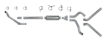 Picture of Diamond Eye KIT 4in Turbo Back DUAL SS: 94-97 FORD 7-3L F250-F350 PWRSTROKE NFS W- CARB EQUIV STDS
