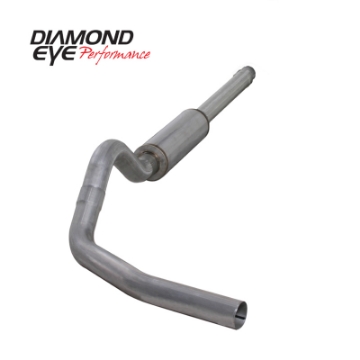 Picture of Diamond Eye KIT 4in Catback Single AL: 94-97 FORD 7-3L F250-F350 PWRSTROKE