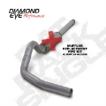 Picture of Diamond Eye KIT 4in Catback MFLR RPLCMENT PIPE Single AL: 94-97 FORD 7-3L F250-F350 PWRSTROKE