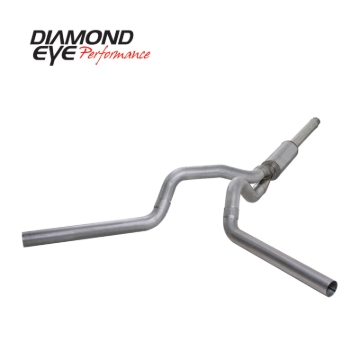 Picture of Diamond Eye KIT 4in Catback DUAL AL: 94-97 FORD 7-3L F250-F350 PWRSTROKE