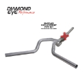 Picture of Diamond Eye KIT 4in Catback MFLR RPLCMENT PIPE DUAL AL: 94-97 FORD 7-3L F250-F350 PWRSTROKE