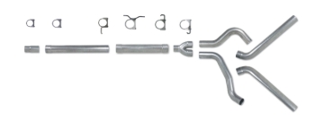 Picture of Diamond Eye KIT 4in Catback DUAL SS: 94-97 FORD 7-3L F250-F350 PWRSTROKE