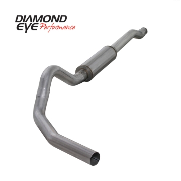Picture of Diamond Eye KIT 4in Catback Single AL: 03-07 FORD 6-0L F250-F350