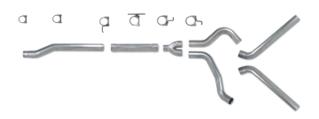 Picture of Diamond Eye KIT 4in Catback MFLR RPLCMENT PIPE DUAL SS: 03-07 FORD 6-0L F250-F350