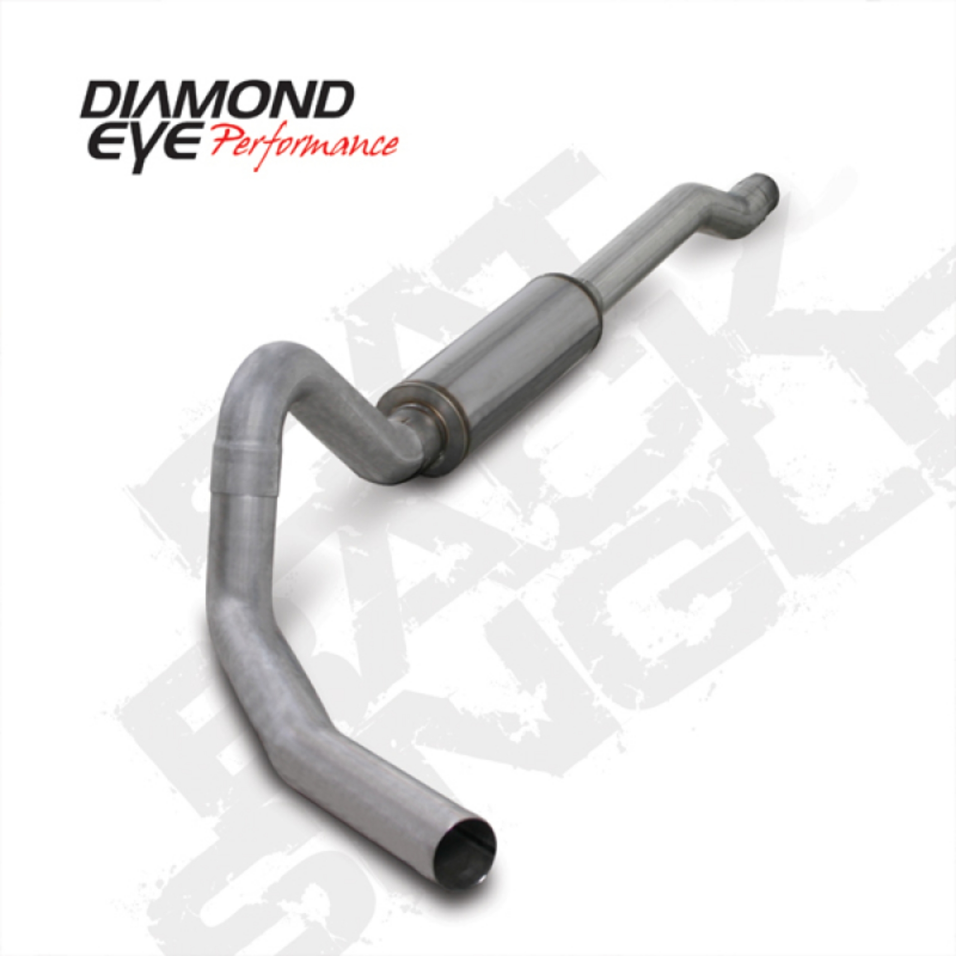 Picture of Diamond Eye KIT 4in Catback Single AL: 03-06 FORD 6-0L EXCURSION