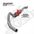Picture of Diamond Eye KIT 4in Catback MFLR RPLCMENT PIPE Single AL: 03-06 FORD 6-0L EXCURSION