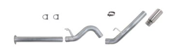 Picture of Diamond Eye KIT 4in DPF BACK Single AL: 2011 FORD 6-7L PWRSTROKE F250-F350
