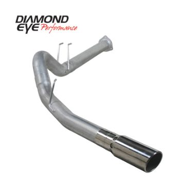 Picture of Diamond Eye KIT 4in DPF BACK Single AL: 2011 FORD 6-7L PWRSTROKE F250-F350