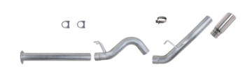 Picture of Diamond Eye KIT 4in DPF BACK Single SS: 2011 FORD 6-7L PWRSTROKE F250-F350