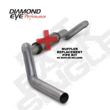 Picture of Diamond Eye KIT 5in Catback MFLR RPLCMENT PIPE Single AL: 2006-2007-5 CHEVY 6-6L 2500-3500