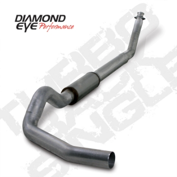 Picture of Diamond Eye KIT 5in Turbo Back SGL SS: 94-02 DODGE CUMMINS 5-9L
