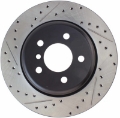 Picture of StopTech 2011-2013 BMW 535i - 2012-2016 BMW 640i Slotted & Drilled Rear Right Brake Rotor