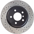 Picture of StopTech 2011-2013 BMW 535i - 2012-2016 BMW 640i Slotted & Drilled Rear Left Brake Rotor