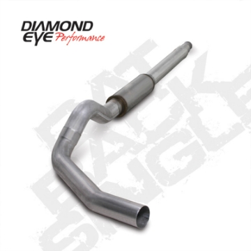 Picture of Diamond Eye KIT 5in Catback Single AL: 94-97 FORD 7-3L F250-F350 PWRSTROKE