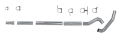 Picture of Diamond Eye KIT 5in Catback MFLR RPLCMENT PIPE Single AL: 94-97 FORD 7-3L F250-F350 PWRSTROKE
