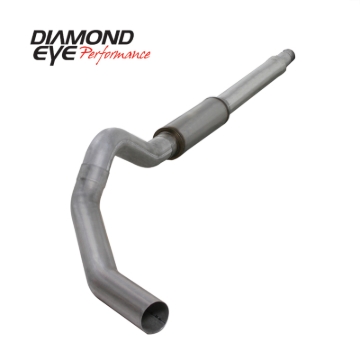 Picture of Diamond Eye KIT 5in Catback Single AL: 03-07 FORD 6-0L F250-F350