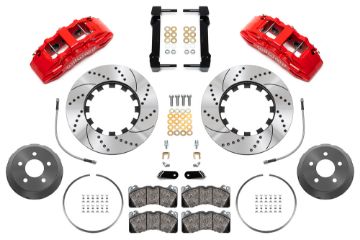 Picture of Wilwood 15-23 Mustang Front Kit SX6R Lug Drive