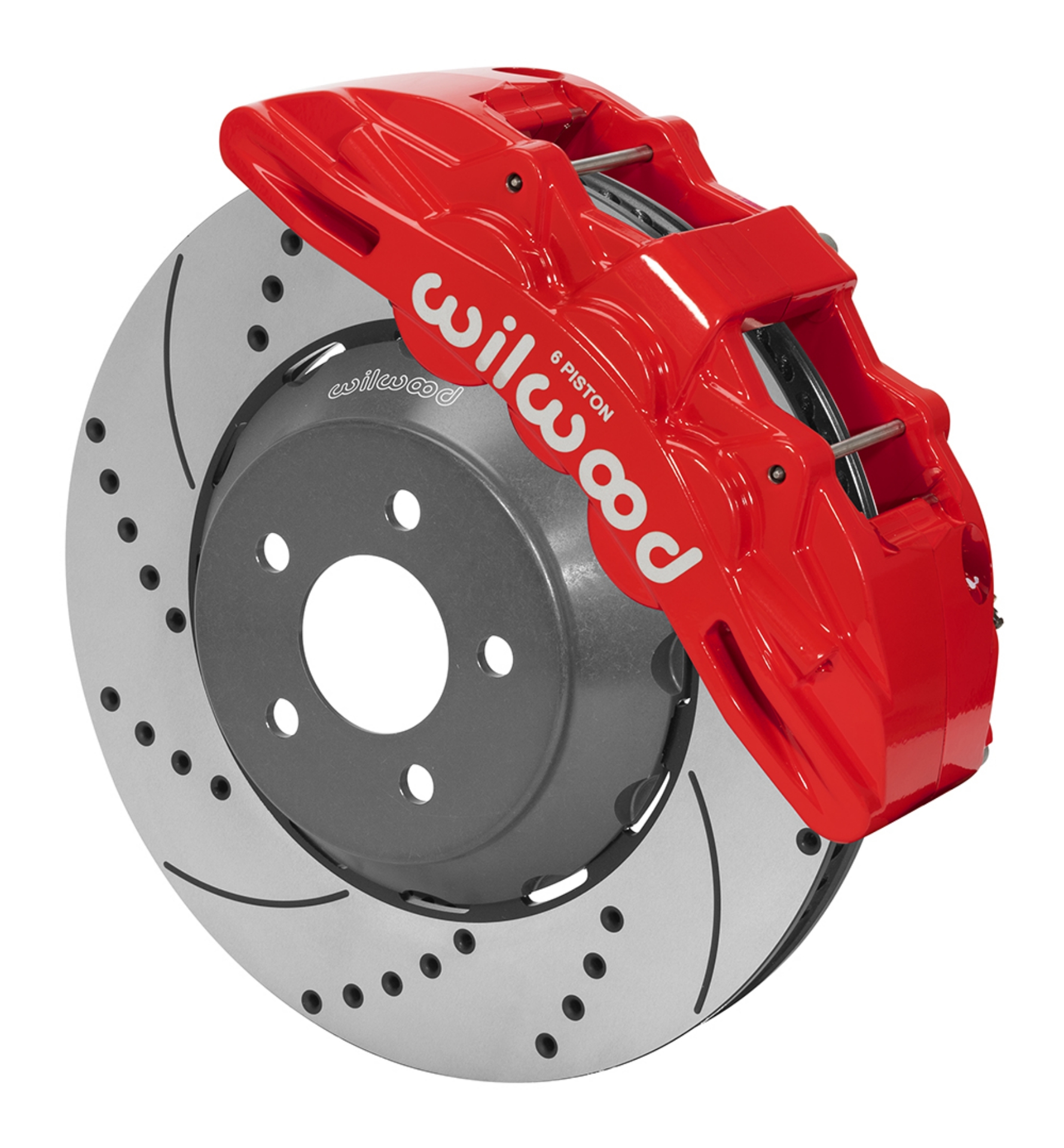 Picture of Wilwood 15-23 Mustang Front Kit SX6R Lug Drive