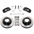 Picture of Wilwood 15-21 Toyota 4Runner Aero6-DM Black Front Brake Kit - Slotted