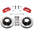 Picture of Wilwood 15-21 Toyota 4Runner Aero6-DM Red Front Brake Kit - Slotted