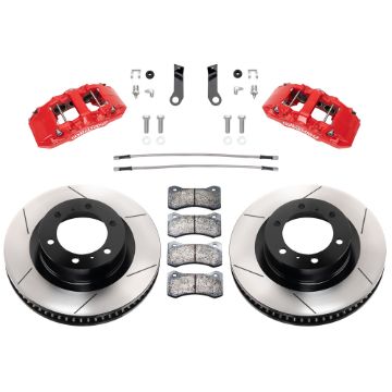 Picture of Wilwood 15-21 Toyota 4Runner Aero6-DM Red Front Brake Kit - Slotted