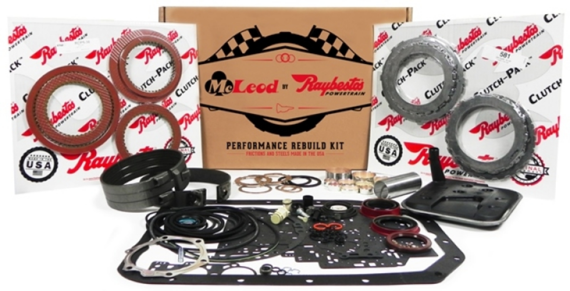 Picture of McLeod Performance Transmission Rebuild Kit w- Kolene Steels 4L80E 1997-2011 - Stage 1