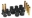 Picture of Prothane 88-91 Chevy Blazer-Suburban 4wd Front Spring Eye Bushings - Black