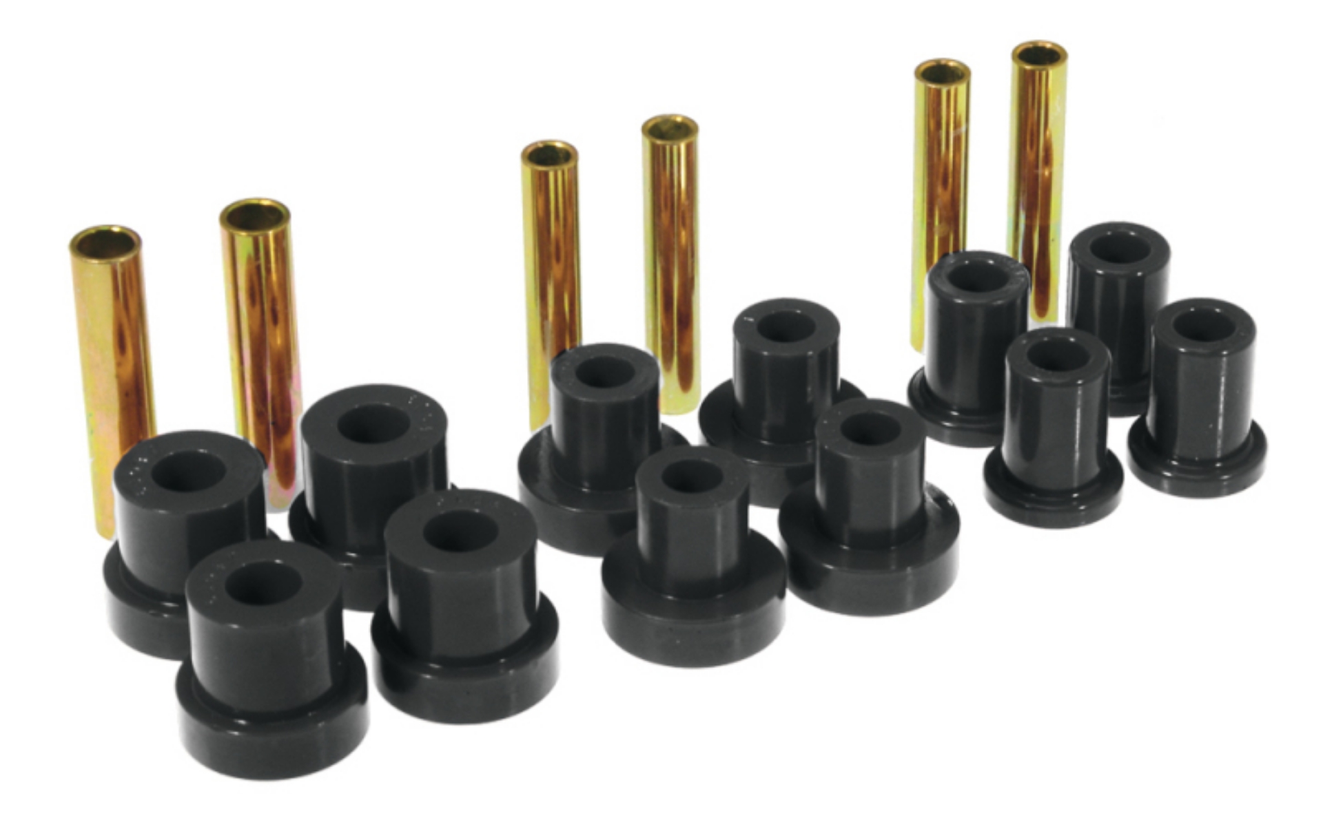 Picture of Prothane GM Front Spring & Shackle Bushings - Black