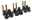 Picture of Prothane GM Front Spring & Shackle Bushings - Black