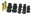 Picture of Prothane 54-62 Chevy Corvette Rear Leaf Spring Bushings - Black