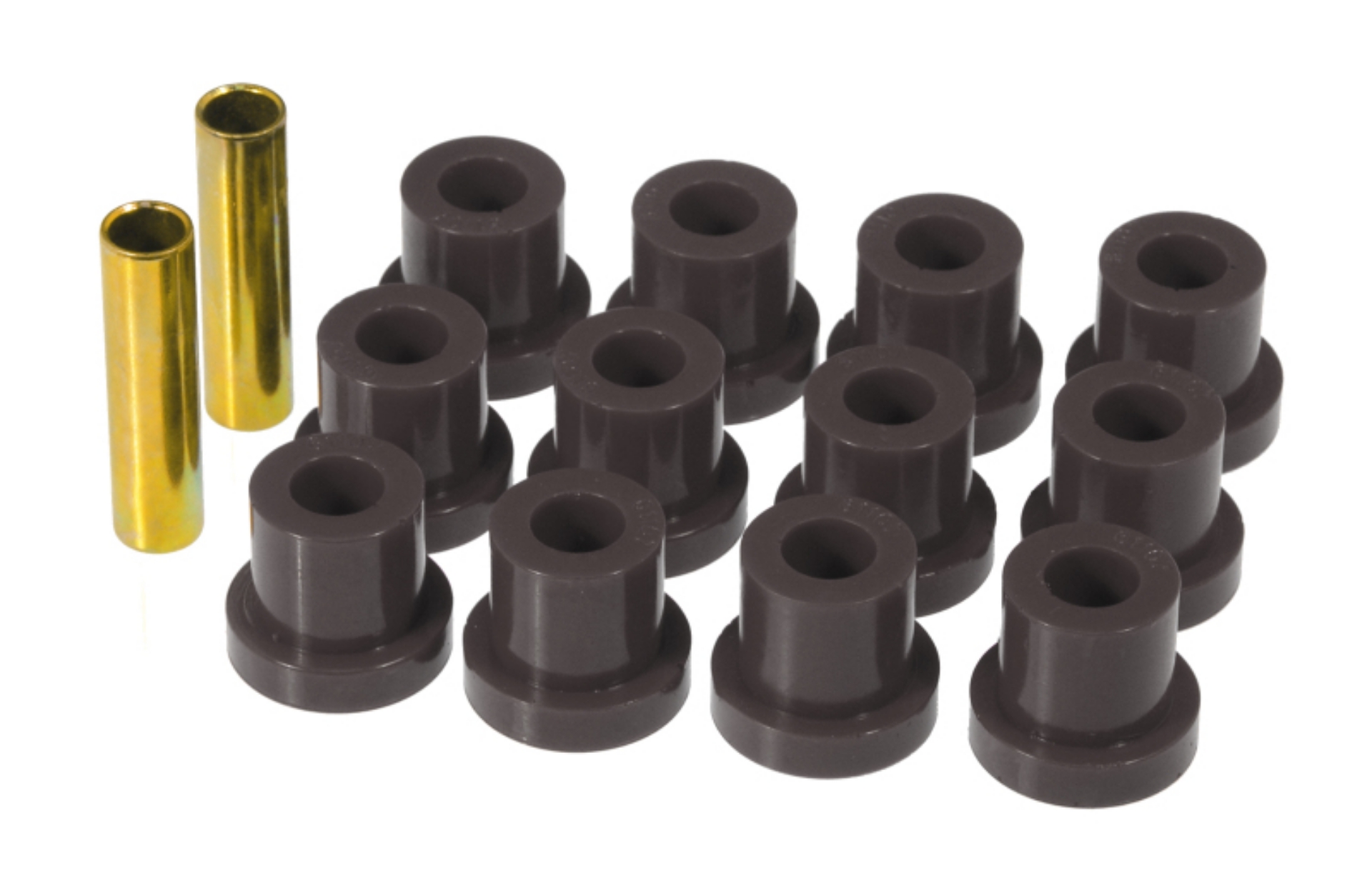 Picture of Prothane 55 Chevy Full Rear Spring Bushings - Black