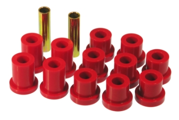 Picture of Prothane 56-57 Chevy Full Rear Spring Bushings - Red