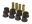 Picture of Prothane 99-09 Chevy 1500-2500 Spring Bushings - Black