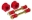 Picture of Prothane 88-98 GM Full Size Front Sway Bar Bushings - 1 1-4in - Red