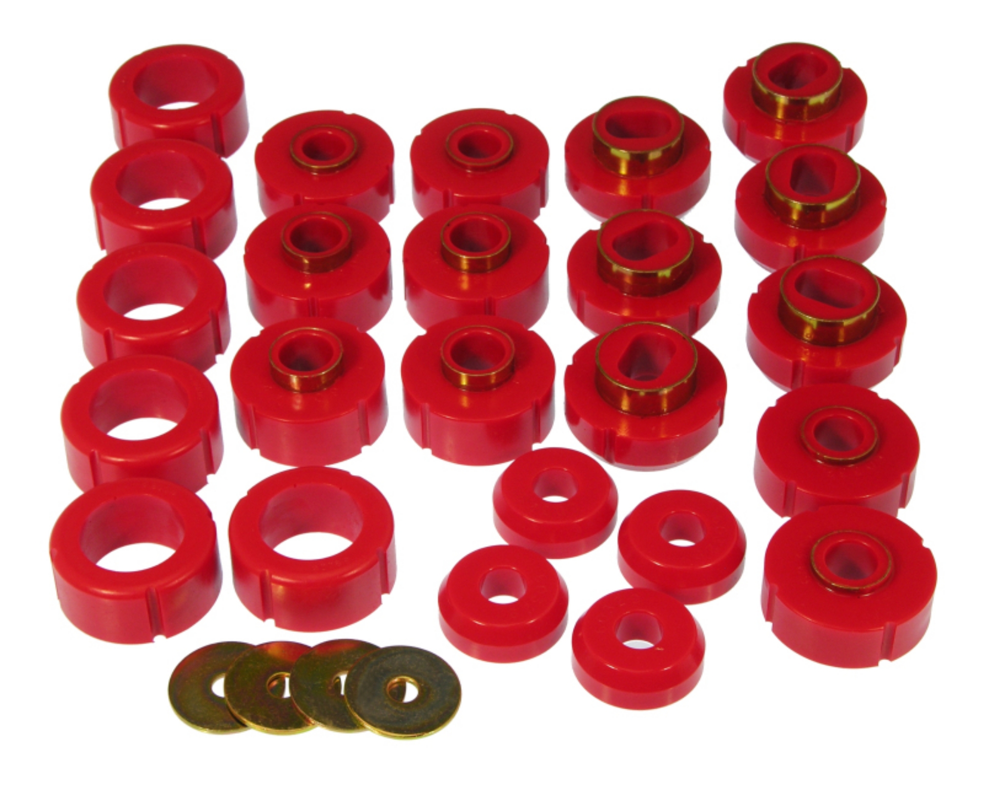 Picture of Prothane 81-91 Chevy Suburban 2-4wd Body Mount - Red
