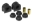 Picture of Prothane 00-01 Chevy Suburban - Tahoe Rear Sway Bar Bushings - 1-1in - Black