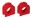 Picture of Prothane 02-03 Chevy Trailblazer Front Swaybar Bushings - 46mm - Red