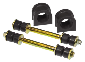 Picture of Prothane 07-14 Chevy Silverado Front Sway Bar Bushings - 36mm - Black