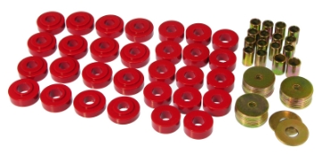 Picture of Prothane 65-67 GM Convertible Body Mount Kit - Red