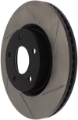 Picture of StopTech Power Slot 03-05 350Z - 03-04 G35 - 03-05 G35X SportStop Slotted Front Left Rotor