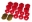 Picture of Prothane 99-06 Chevy Silverado 2-4wd Body Mounts - Red