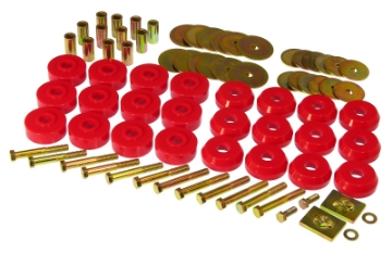 Picture of Prothane Chevy Conv Impala - Belair Body Mount Kit - Red